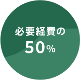 必要経費の50%